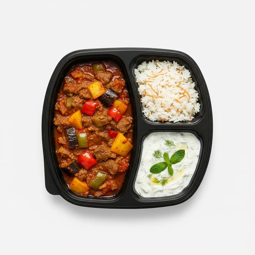 Chunky Beef Eggplant Kebab (Kuşbaşı style)