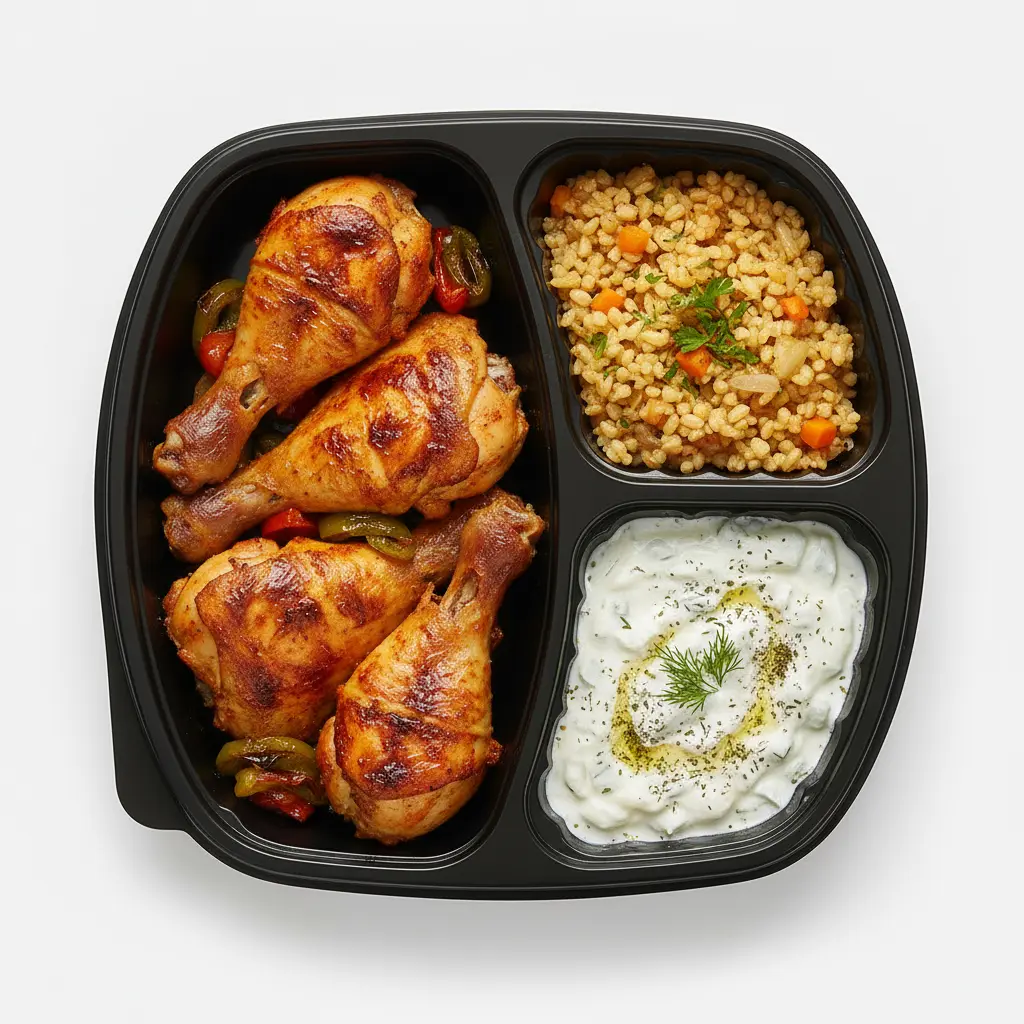 Oven-Baked Chicken Chop (marinated Turkish style)